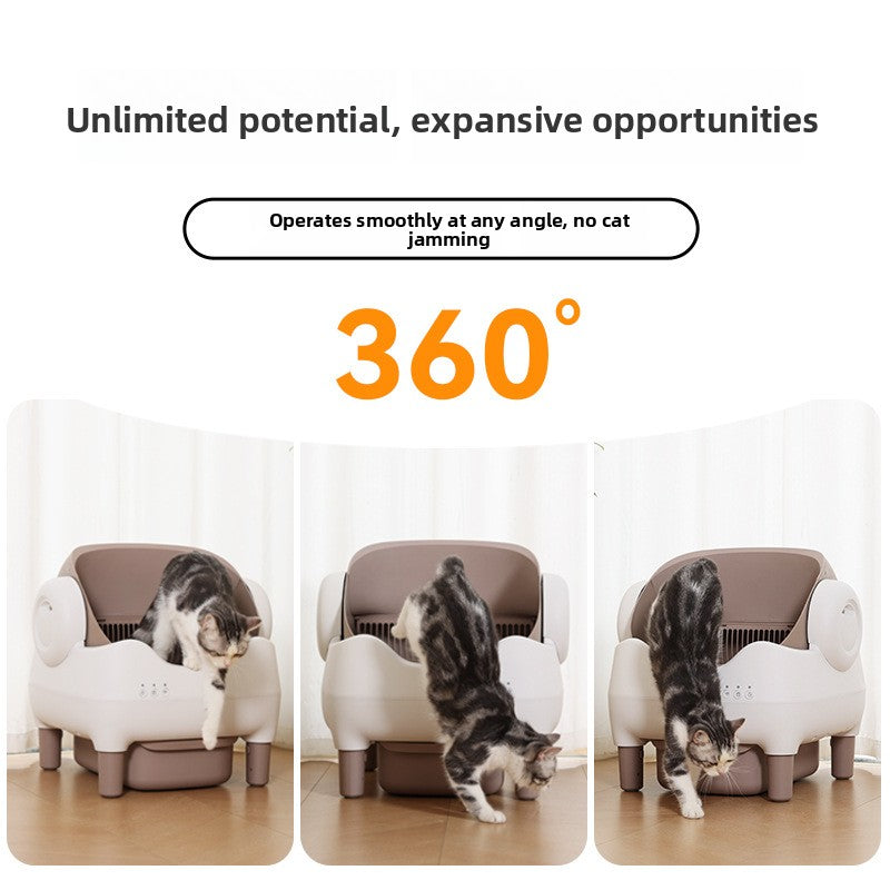 Smart Automatic Cat Litter Box